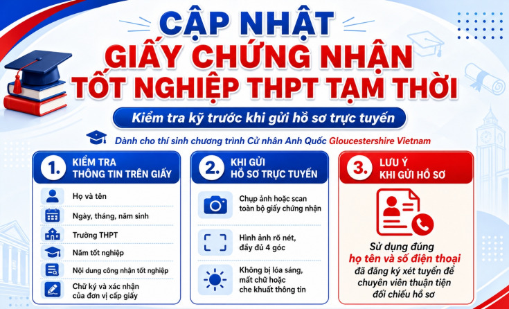 2K8 CẦN NỘP GIẤY CHỨNG NHẬN TỐT NGHIỆP TẠM THỜI ĐỂ CẬP NHẬT HỒ SƠ NHẬP HỌC 47