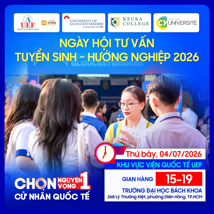 GLOUCESTERSHIRE VIETNAM ĐỒNG HÀNH CÙNG 2K8 TẠI NGÀY HỘI TƯ VẤN TUYỂN SINH – HƯỚNG NGHIỆP 2026 8