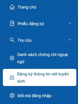 HƯỚNG DẪN ĐĂNG KÝ NGUYỆN VỌNG XÉT TUYỂN CHƯƠNG TRÌNH CỬ NHÂN ANH QUỐC NĂM 2025 25