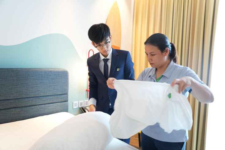 SINH VIÊN ĐH GLOUCESTERSHIRE THAM GIA HỌC TẬP, TRẢI NGHIỆM TẠI CHUỖI KHÁCH SẠN QUỐC TẾ Ở VŨNG TÀU 58