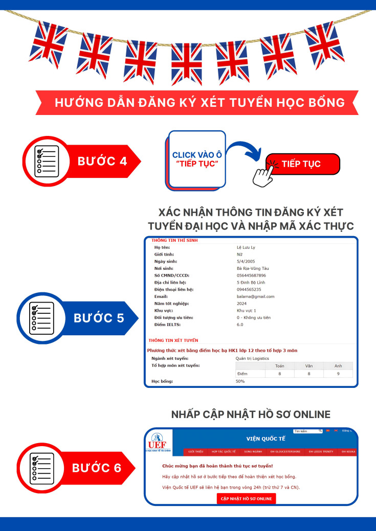 HƯỚNG DẪN CÁCH ĐĂNG KÝ HỌC BỔNG ONLINE CHƯƠNG TRÌNH CỬ NHÂN QUỐC TẾ CỦA GLOUCESTERSHIRE VIETNAM 10