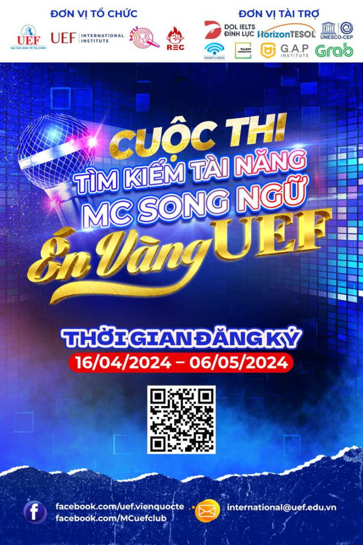 ÉN VÀNG UEF 2024 - CUỘC THI TÌM KIẾM TÀI NĂNG MC SONG NGỮ 8