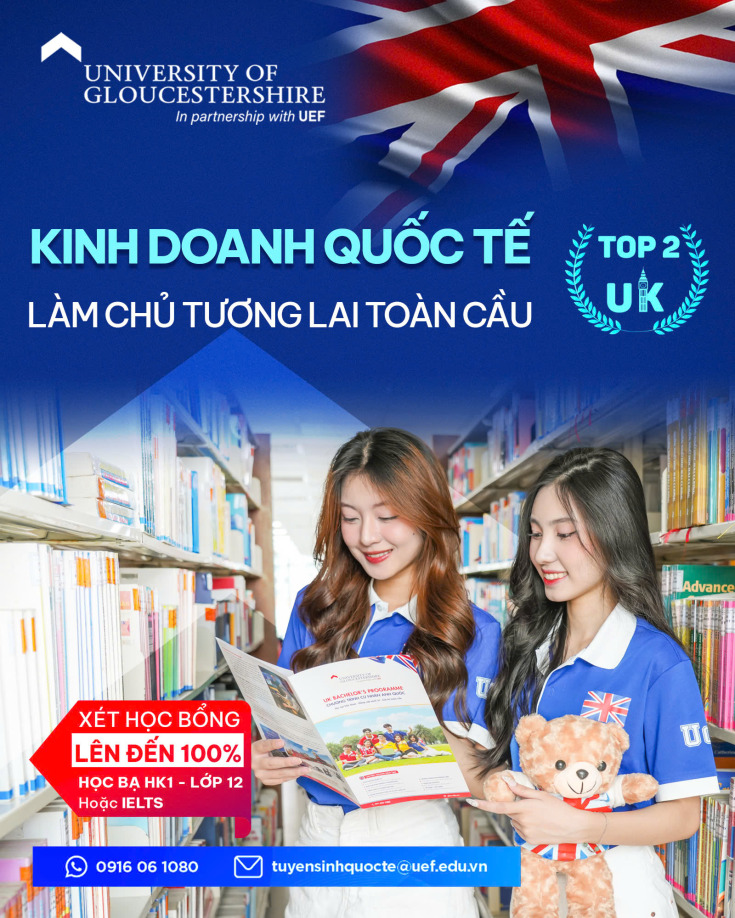 KINH DOANH QUỐC TẾ - NGÀNH HỌC LÀM CHỦ TƯƠNG LAI TOÀN CẦU 110