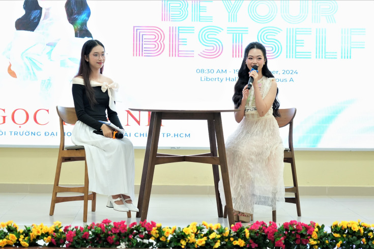 TALKSHOW "BE YOUR BEST SELF" - Á HẬU HỒNG ĐĂNG TRUYỀN CẢM HỨNG XÂY DỰNG DẤU ẤN CÁ NHÂN CHO SINH VIÊN 46