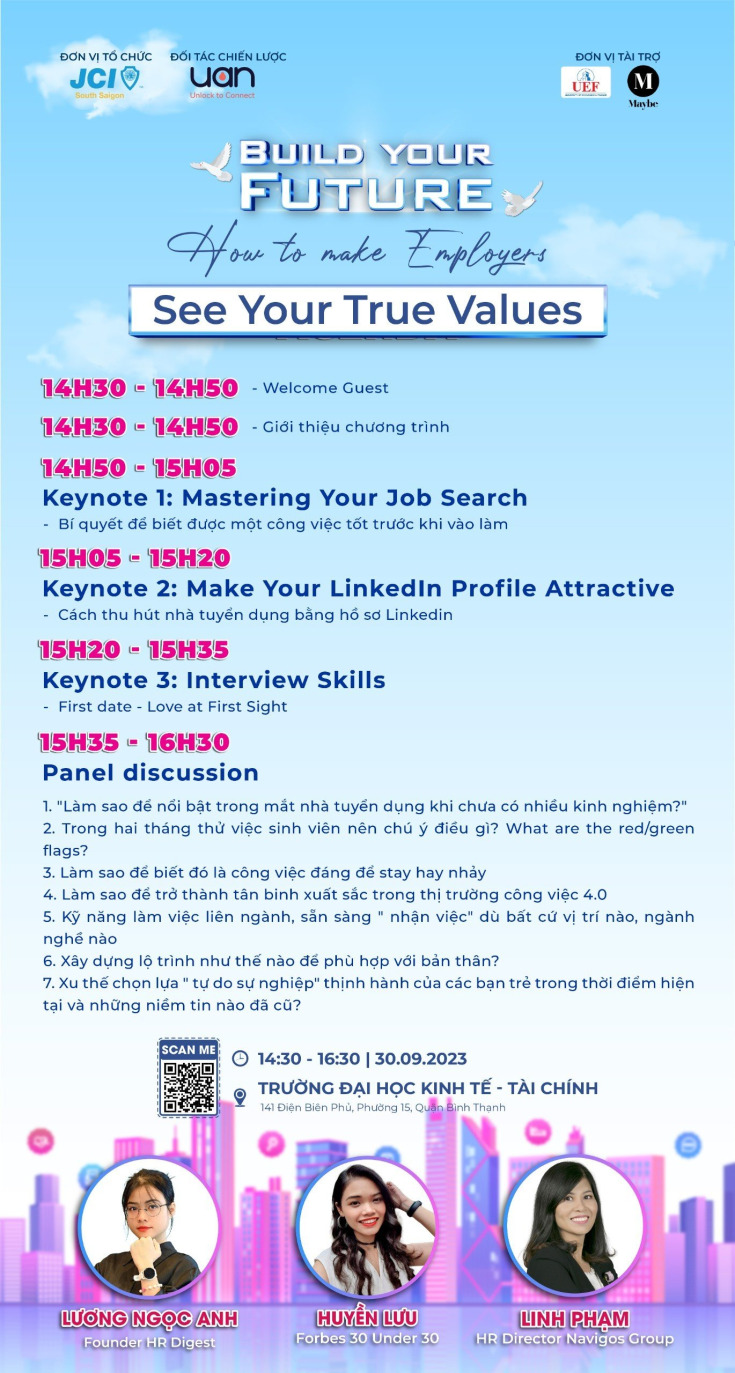 WORKSHOP "HOW TO MAKE EMPLOYERS SEE YOUR TRUE VALUE" 20