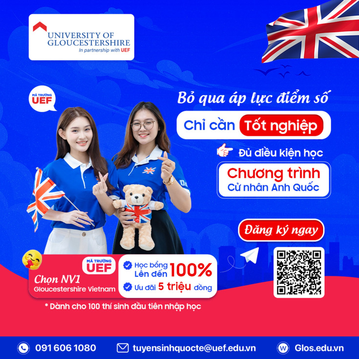BỎ QUA ÁP LỰC ĐIỂM SỐ, CHỈ CẦN TỐT NGHIỆP - ĐỦ ĐIỀU KIỆN HỌC CHƯƠNG TRÌNH CỬ NHÂN ANH QUỐC 11