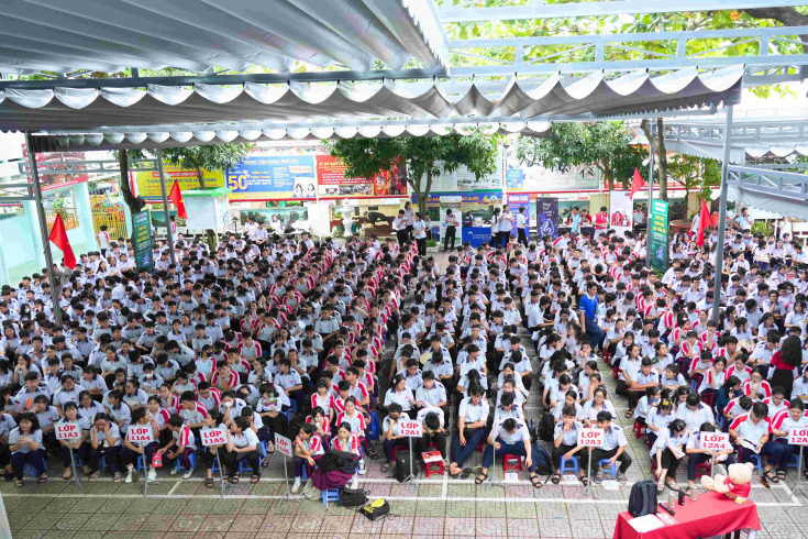 TƯƠNG LAI NGHỀ NGHIỆP TRONG KỶ NGUYÊN AI – GLOUCESTERSHIRE VIỆT NAM ĐỒNG HÀNH CÙNG HỌC SINH VŨNG TÀU 16
