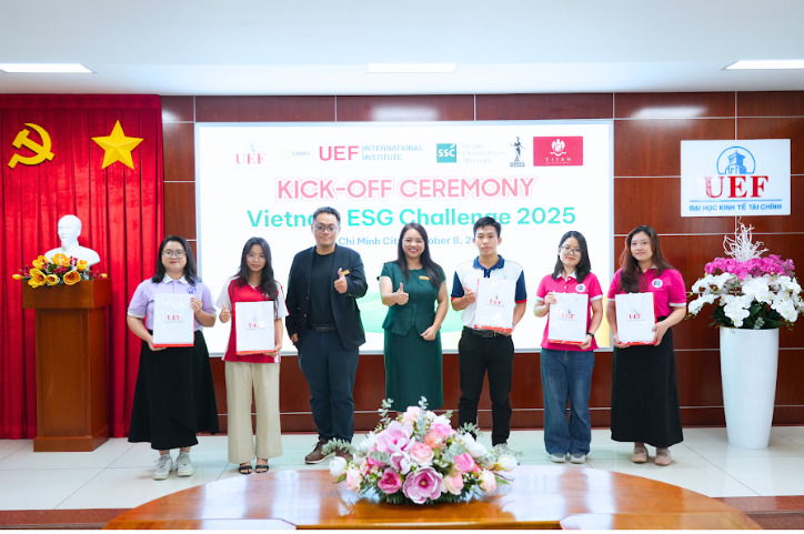 KHAI MẠC VÒNG TĂNG TRƯỞNG CUỘC THI VIETNAM ESG CHALLENGE 2025 TẠI UEF 37