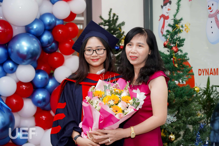 LỄ BẾ GIẢNG VÀ TRAO BẰNG TỐT NGHIỆP CỬ NHÂN QUỐC TẾ NIÊN KHÓA 2019 -2023 11