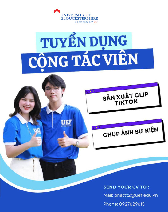 TUYỂN CỘNG TÁC VIÊN CHỤP ẢNH VÀ SẢN XUẤT CLIP TIKTOK 9