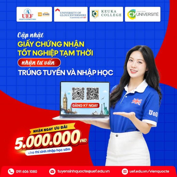 2K8 CẦN NỘP GIẤY CHỨNG NHẬN TỐT NGHIỆP TẠM THỜI ĐỂ CẬP NHẬT HỒ SƠ NHẬP HỌC 10