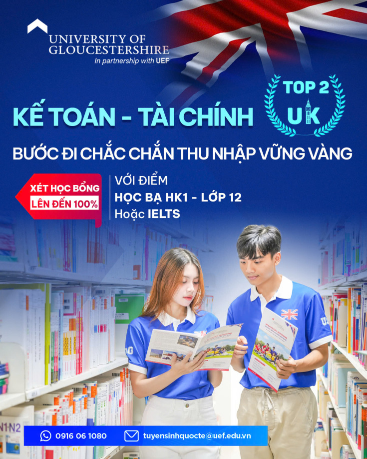 NGÀNH HỌC KẾ TOÁN - TÀI CHÍNH - BƯỚC ĐI CHẮC CHẮN THU NHẬP VỮNG VÀNG 30