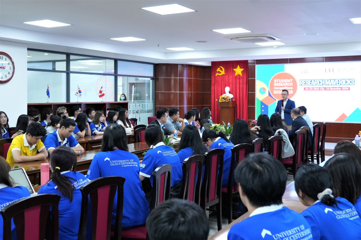 GLOUCESTERSHIRE VIETNAM KHỞI ĐỘNG CUỘC THI “STUDENT RESEARCH COMPETITIONS 2024-2025: RESEARCH MAVERICKS” 28