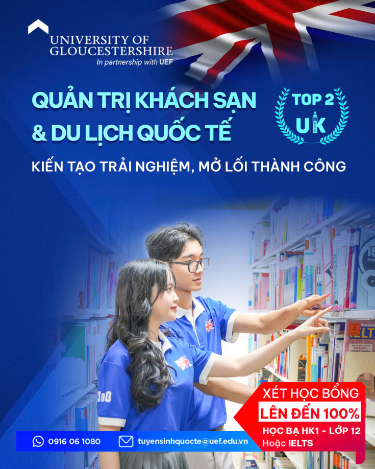 QUẢN TRỊ KHÁCH SẠN VÀ DU LỊCH QUỐC TẾ - NGÀNH HỌC KIẾN TẠO TRẢI NGHIỆM, MỞ LỐI THÀNH CÔNG 36