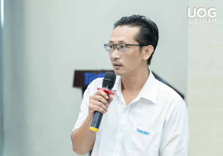 SINH VIÊN GLOUCESTERSHIRE VIETNAM THAM QUAN, KIẾN TẬP TẠI TÒA SOẠN BÁO THANH NIÊN 37