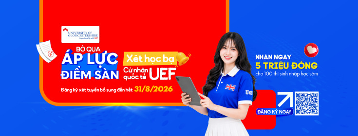 GLOUCESTERSHIRE VIETNAM NHẬN HỒ SƠ ĐẾN 31/8, MỞ THÊM CƠ HỘI VÀO ĐẠI HỌC CHO 2K8 9