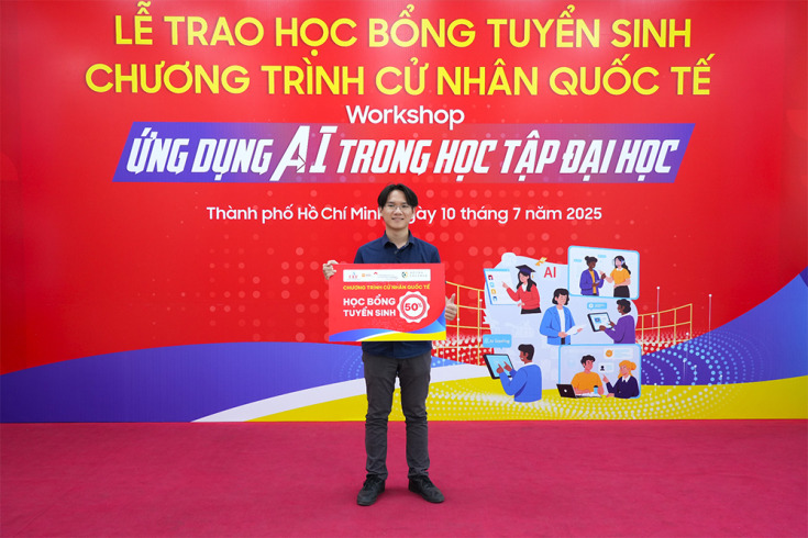 CHƯƠNG TRÌNH CỬ NHÂN QUỐC TẾ XÉT TUYỂN VỚI ĐIỀU KIỆN ‘DỄ THỞ’ 54