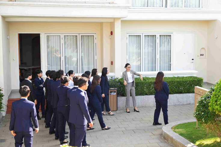 SINH VIÊN ĐH GLOUCESTERSHIRE THAM GIA HỌC TẬP, TRẢI NGHIỆM TẠI CHUỖI KHÁCH SẠN QUỐC TẾ Ở VŨNG TÀU 80