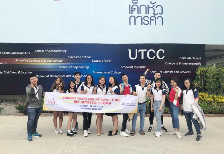 SINH VIÊN UEF CHÍNH THỨC KHỞI ĐỘNG HỌC KỲ QUỐC TẾ 2B TẠI THÁI LAN 13