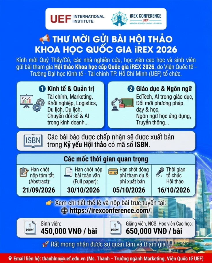 THƯ MỜI GỬI BÀI HỘI THẢO KHOA HỌC QUỐC GIA iREX 2026 9