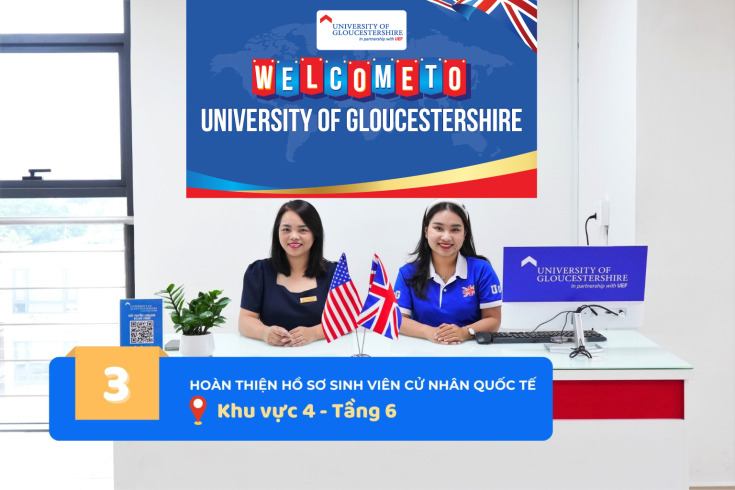 HƯỚNG DẪN QUY TRÌNH NHẬP HỌC DÀNH CHO TÂN SINH VIÊN GLOUCESTERSHIRE VIETNAM 2025 25