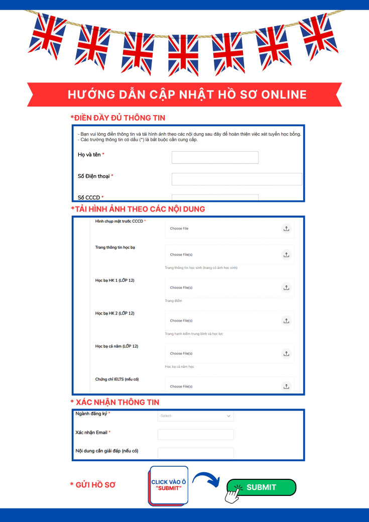 HƯỚNG DẪN CÁCH ĐĂNG KÝ HỌC BỔNG ONLINE CHƯƠNG TRÌNH CỬ NHÂN QUỐC TẾ CỦA GLOUCESTERSHIRE VIETNAM 12
