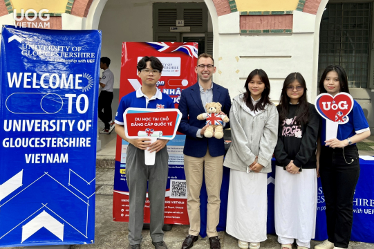 UOG VIETNAM ĐỒNG HÀNH VỚI HỌC SINH KHỐI 12 TRONG CHƯƠNG TRÌNH “ĐÚNG NGHỀ - SÁNG TƯƠNG LAI” NĂM 2024