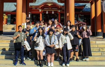 FALL STUDY PROGRAM 2023: SINH VIÊN UOG VIETNAM TIẾP TỤC KHÁM PHÁ CẢNH SẮC, NÉT ĐẸP VĂN HÓA CỦA NHẬT BẢN