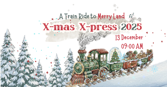 X-MAS X-PRESS 2025 – A TRAIN RIDE TO MERRY LAND