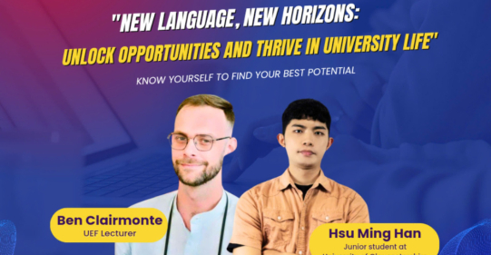 WORKSHOP “NEW LANGUAGE, NEW HORIZONS: UNLOCK OPPORTUNITIES AND THRIVE IN UNIVERSITY LIFE”