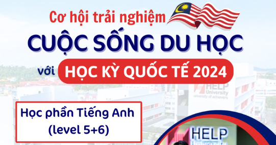 HỌC KỲ QUỐC TẾ TẠI MALAYSIA DÀNH CHO UEF-ERS SẼ NHẬN ĐĂNG KÝ ĐẾN NGÀY 10/8