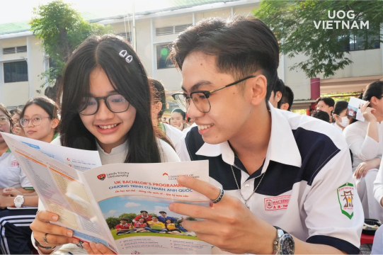 HỌC SINH KHỐI 12 QUAN TÂM ĐẾN CÁC NGÀNH HỌC XU HƯỚNG CỦA TẠI UOG VIETNAM