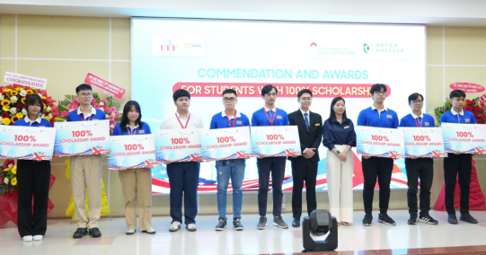 CHÍNH SÁCH HỌC BỔNG DÀNH CHO THÍ SINH XÉT TUYỂN CHƯƠNG TRÌNH CỬ NHÂN QUỐC TẾ CỦA GLOUCESTERSHIRE VIETNAM NĂM 2025